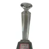 Customized gifts of large trophies and MEDALS with transparent crystal trophies and plastic bases Item Picture